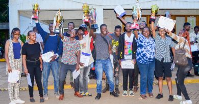 JKUAT students awarded at the National Drama Festivals