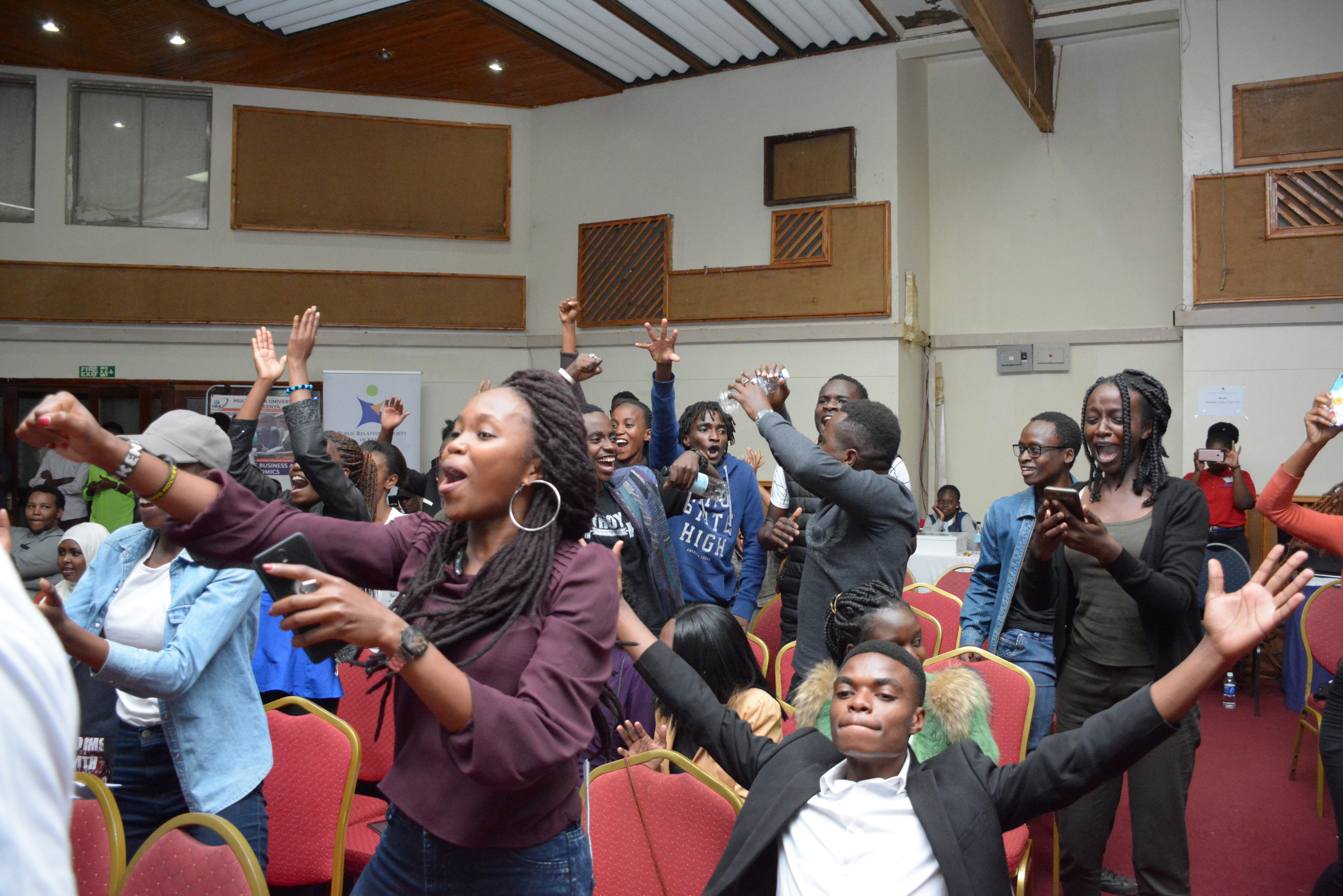 JKUAT students react after being declared the best
