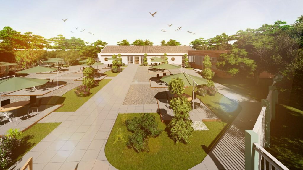 An artistic impression of the new Students Centre